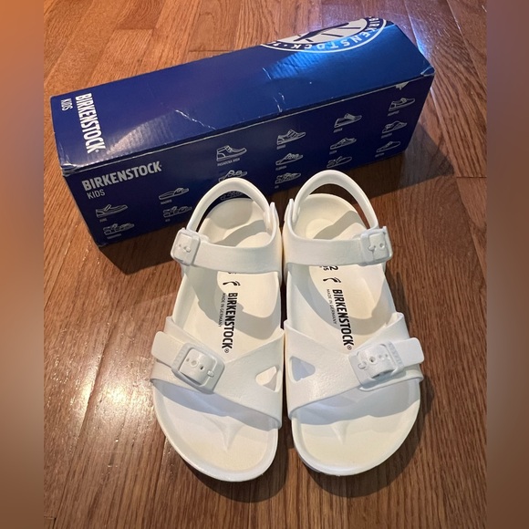 Birkenstock kids Rio Eva white size 32 EU/US 1-1.5 NEW - Picture 2 of 7